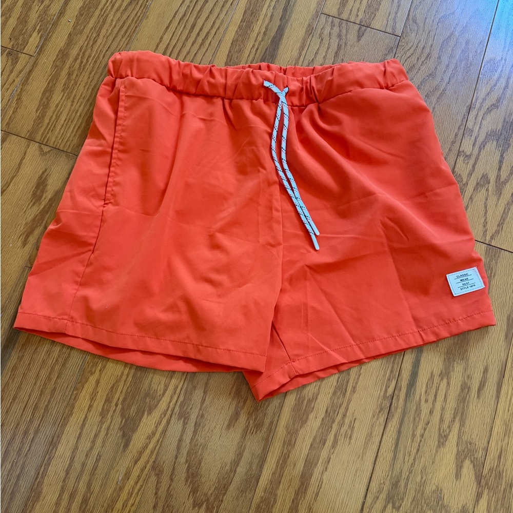 NFINITY Bold Orange Apparel Manfinity swim pool shorts XL extra large
